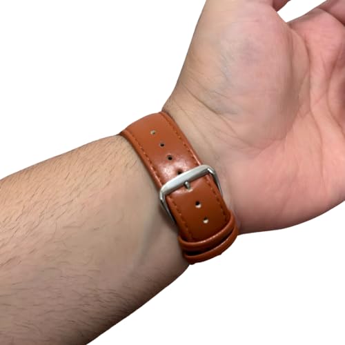 Pulseira Premium de Couro Com Fecho Clássico Compatível com Apple Watch 38mm 40mm 41mm 42mm 44mm 45m