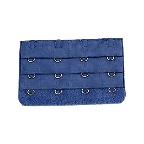 Ailan Verlängerungsriemen BH Verlängerung Schnalle 4 Haken Haken Praktische Damen Accessoires Mehrfarbiger fester Ersatz 3 Reihen Cover