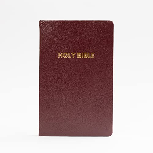 Image of NIV English Bible, Brown Leather Touch Cover, Easy to Read Fonts, Easy to Carry, Thin Bible, Anglicised Edition, Golden Page Leaf, Published by Lifeway India