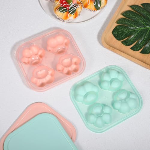 Moldes de Hielo Garras de Gato OUNONA 4 Pzs con Tapa miniatura 4