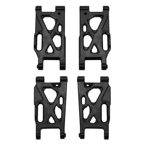 MGHGFYTAS Compatibile con Wltoys 144001 144002 144010 124007 124008 124016 124017 124018 RC Car Upgrade Parts 4 Pezzi Set Bracci di Sospensione Anteriori E Posteriori RC Accessori