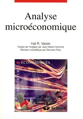 Analyse microéconomique [French] 2804158233 Book Cover