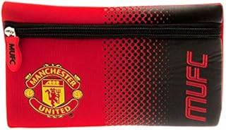 Manchester United F.C. Fade Design Flat Pencil Case
