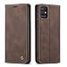 Samsung Galaxy A71 5G Case,Samsung Galaxy A71 5G Wallet Case with Card Holder Kickstand Magnetic,Leather Flip Case for Samsung Galaxy A71 5G (Coffee)