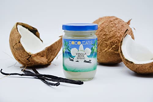 Coco Caye Coconut Spreads Variety 2-Pack - Vegan, No Palm Oil, Gluten-Free (Vanilla & Chocolate) #TOP4