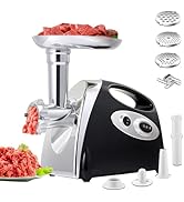 VNIMTI Electric Meat Grinder, Heavy Duty Meat Grinders 2800W, Stainless Sausage Maker Meat Mincer...