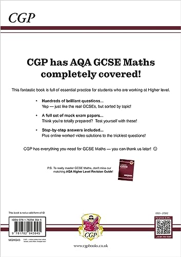 GCSE Maths AQA Exam Practice Workbook: Higher