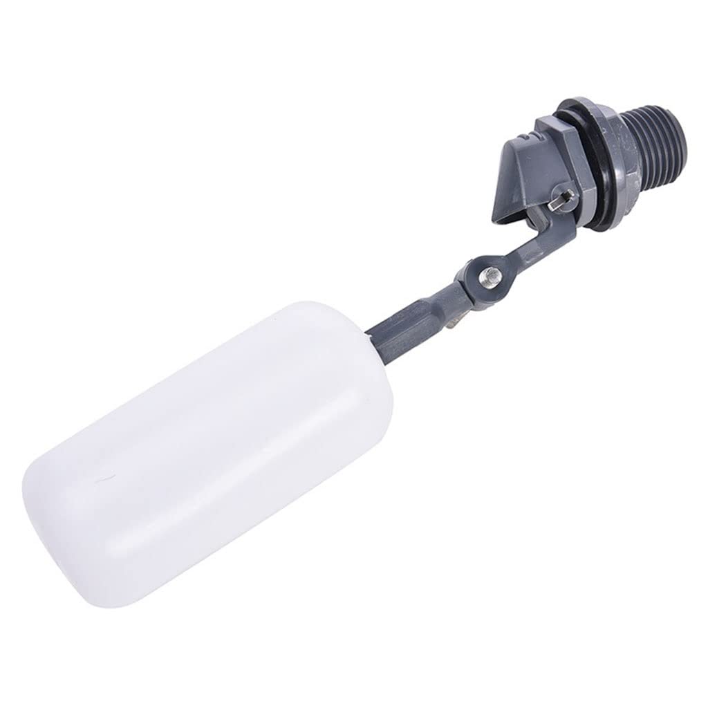 1/2 Inch Automatic Fill Feed Humidifier Tank Float Ball Valve for Fish Tank Aquarium - Adjustable Water Shut Off Valve