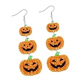 Pendientes de murciélago de calavera, joyas acrílicas de Halloween para mujeres, ropa de fiesta, pendientes de murciélago de calavera, accesorios de Halloween, colgantes de acrílico ligero gótico