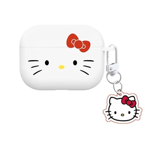 �n���[�L�e�B �C���z���P�[�X AirPods�P�[�X�J�o�[ �n���o�[�K�[ �G�A�|�b�c�{�b�N�X �`���[���t�� �L�Y�h�~ ���� �ی�J�o�[ AirPods2/3��/Pro�Ή� Airpods�ɓK�p �w�b�h�z���ی�P�[�X �����h�~(�z���C�g,Airpods pr