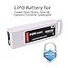 Q500 Drone Battery , 5400mAh 11.1V LiPO Battery with Charging Protection Function Compatible with Yuneec Typhoon Q500 Q500+ Typhoon 4K Typhoon G RC Quadcopter and Q500 Gopro Multicopter Drone (1 Pack)