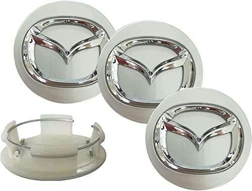 4Pcs Wheel Center Caps For Mazda 56Mm/2.2'' Wheel Center Hub Caps Hubcap Covers Compatible With Mazda #TOP6