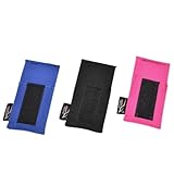 Scuba Diving Shears Cover – Heavy-Duty Nylon Underwater Sheath for BCD, Waistband & Gear Mounting – 12 cm x 8 cm Dive Cutter Pouch (Blue/Black/Red)(Blue)