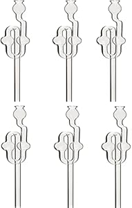 Lilawelt24 Gärröhrchen aus Glas 6er Set