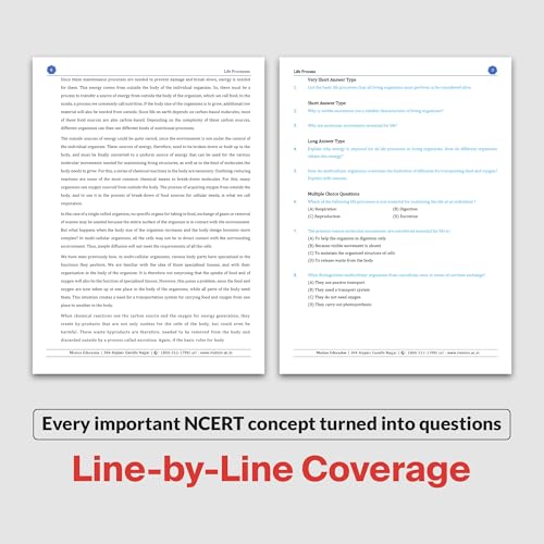 Image of NCERT Question Bank Page-Wise by Motion education - Class 10th Science | Physics, Chemistry & Biology| Perfect for CBSE, State Boards & Olympiads | ... Solutions | Follows CBSE 2026 Pattern
