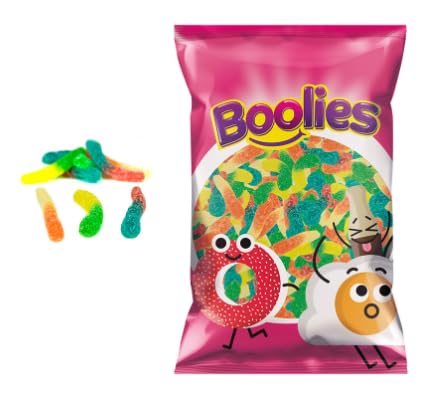 Saure Gummibärchen-Würmer – 1-kg-Packung (6er-Set)