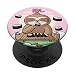 Cute Kawaii Sloth Sushi Japanese Aesthetic PopSockets Standard PopGrip