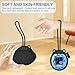 SGHLDE for Tamagotchi Paradise Silicone Case and Knob Cap, Soft Drop-Proof Portable Carrying Protective Case for Tamagotchi Paradise Accessories with Integrated Lanyard (Case Only), Black