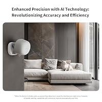 Aqara Zigbee 3.0 Präsenzsensor FP1E, 60GHz mmWave Radar – Ansicht 3