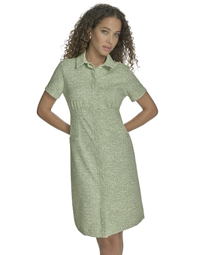 Calvin Klein Women's Tweed Everyday Casual Knee Length Dress