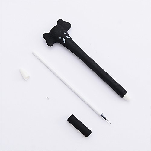Cute Kawaii Cartoon Elephant Shape Gel Ink Pens School Office Supplies For Girls Stationery Novelty Pens For Kids Stationary (6) #TOP5