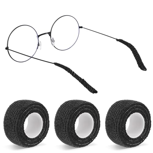 3 vendas para gafas, almohadillas antideslizantes para las orejas, almohadillas para las orejas para gafas, almohadillas para orejas para anteojos, almohadillas para orejas para el dolor, almohadillas