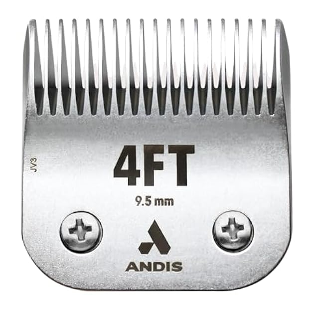 Andis 560194 CeramicEdge Pet Clipper Blade #4FT 24T Upper / 17T Lower, Stainless Steel-dGNBmzKe