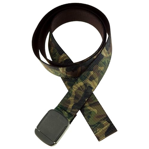 Thomas Bates Hunting Patterns Hiker Nylon Blend Web Belt3