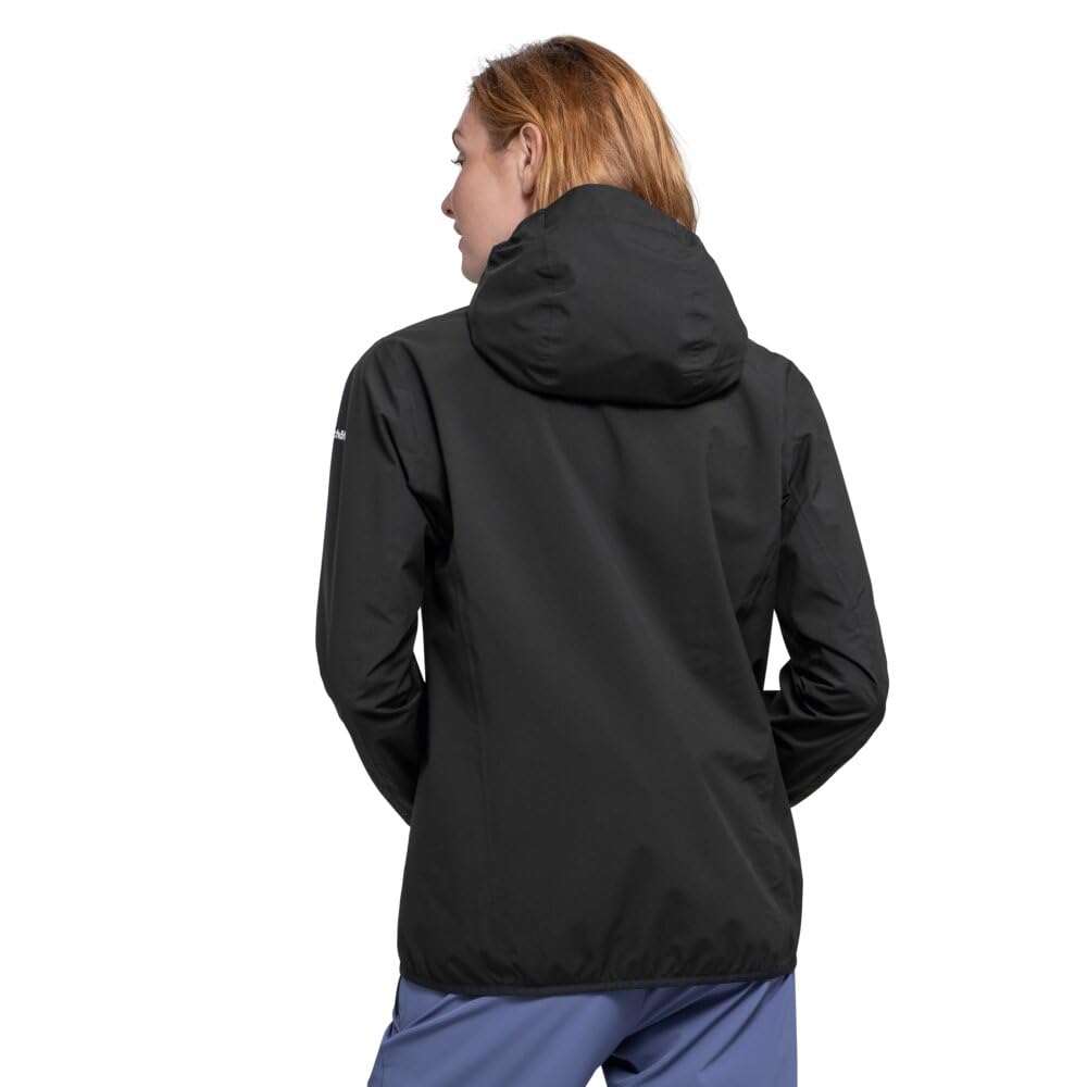Schöffel Damen Jacket Style Migandi WMS, Allwetterjacke mit 2-Wege-Stretch, mit verstellbarer Kapuze, wasserdicht und atmungsaktiv