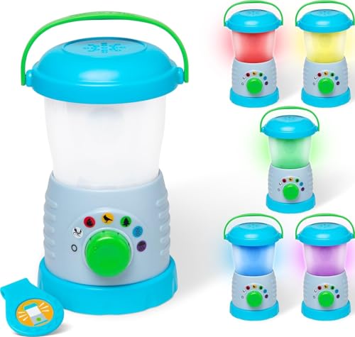 Melissa & Doug Let's Explore Light & Sound Camping Lantern Play Set