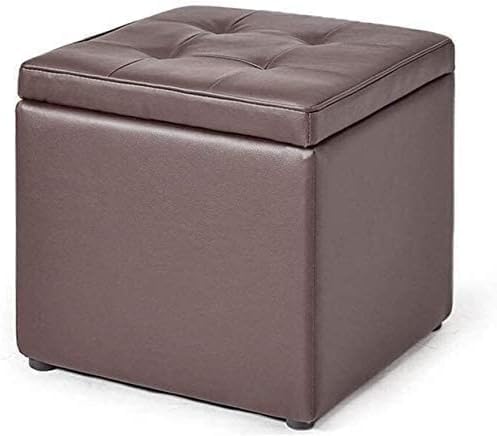Pouf ottoman tendance marron pour compléter votre salon avec élégance