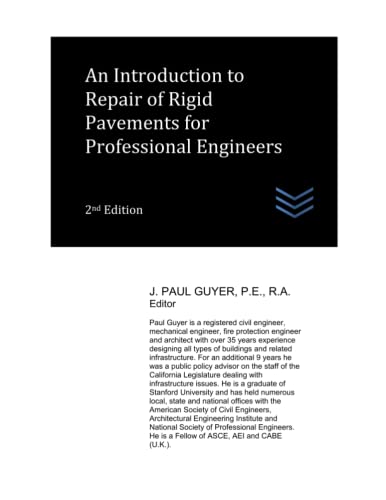 An Introduction to Repair of Rigid Pavements for Professional Engineers (Street and Highway Engineering)