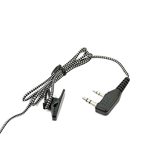 Image of Walkie Talkie Mic Headset with Cable and K Type Earphone for Compatible Devices (Pack of 4)