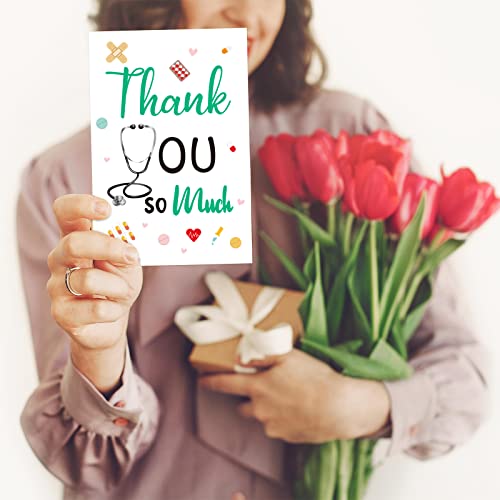 Fancy Land Thank You Card For Nurses Healthcare Workers Medical Appreciation Cards For Nurses Week Graduation 12Pcs #TOP4