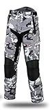  MBSmoto MP-51 Roader - Pantalón cordura impermeable para motocicleta, scooter, crucero, touring, resistente al viento
