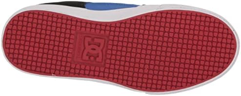 DC Boy's Pure Low Shoe Skate, Black/Royal/Athletic Red, 12 Big Kid | Image 3