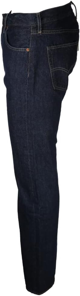 Levi's Mens 501 Regular Straight-Leg Denim Jeans Blue Size 38 Length 34 (Us)
