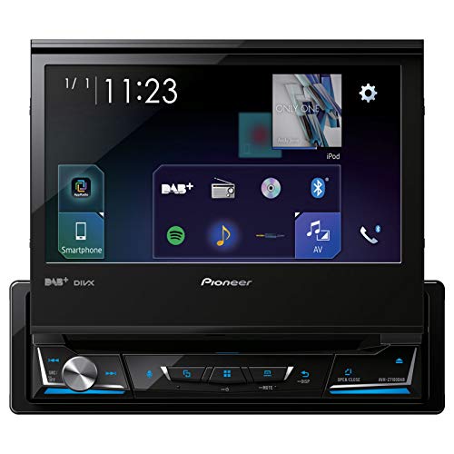 Pioneer AVH-Z7100DAB 7" touchscreen multimedia player with Apple CarPlay, Android Auto, DAB/DAB+ Digital Radio, Waze (Via Android Auto or AppRadio Mode +), Bluetooth and a 13-band GEQ