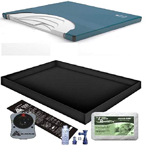 US 100% WAVELESS WATERBED Mattress/Liner/Heater/Pad/Fill Drain/Conditioner KIT (Super Single 48x84 1US7000lB4)