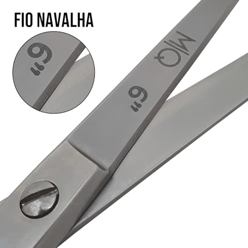 TESOURA MQ TALENT NAVALHA SAND FINISH 6,0 - MQ195