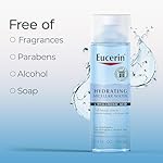 Eucerin Hydrating 3-in-1 Micellar Water, Formulated with Hyaluronic Acid, 6.8 Fl Oz Bottle - Image 3