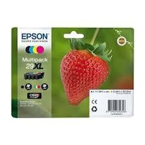 Epson 29XL Multipack Fraise Pack de 4 cartouches d'encre haute capacité jaune cyan - vue 2