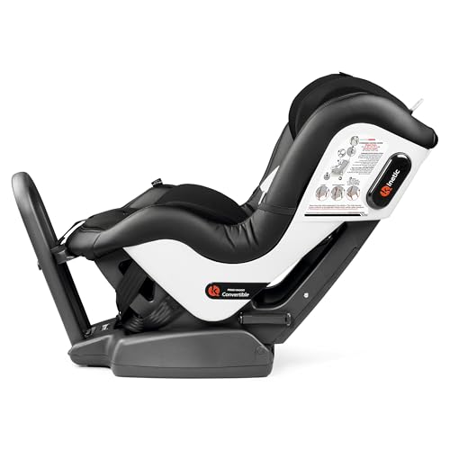 Image of Peg Perego Primo Viaggio Convertible Kinetic - Reversible Car Seat - Rear Facing for Children 5 to 45 lbs and Forward Facing for Children 26.5 to 65 lbs - Made in Italy - Licorice (Black)
