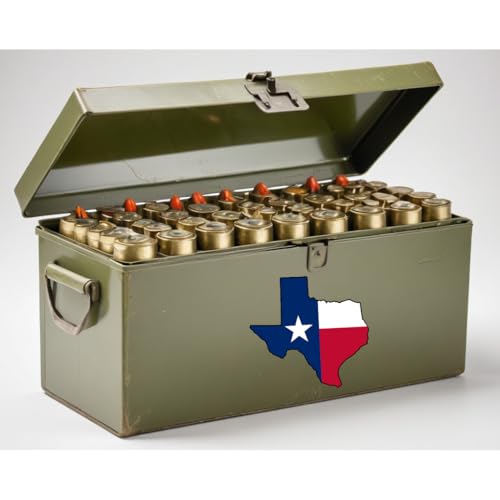 Image of | Texas Shape State Flag Sticker | Vinyl Waterproof Stickers Decal of Lone Star (5 inch x 5 inch)