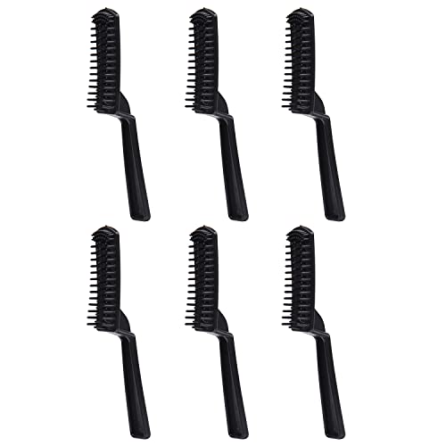UNVOJL Lot de 6 pinceaux de coloration pour cheveux - Applicateur de teinture - Peigne incliné et pinceau