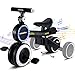 Wheelive Baby Balance Bike, 3 in 1 Tricicli per Bambini Bici con Musica e Spray e Bici per Allenare il Bambino da Piedi a Corsa per Bambini Ragazzi Ragazze dai 10 Mesi ai 3 Anni