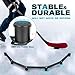 Hikeen 5-Sections Hockey Training Equipment,Magnetic Adjustable Size Hockey Stick Handling Trainer,Portable Stickhandling Training Tool for Puck Control, Reaction Time and Coordination