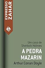 Capa de A pedra Mazarin: Um caso de Sherlock Holmes