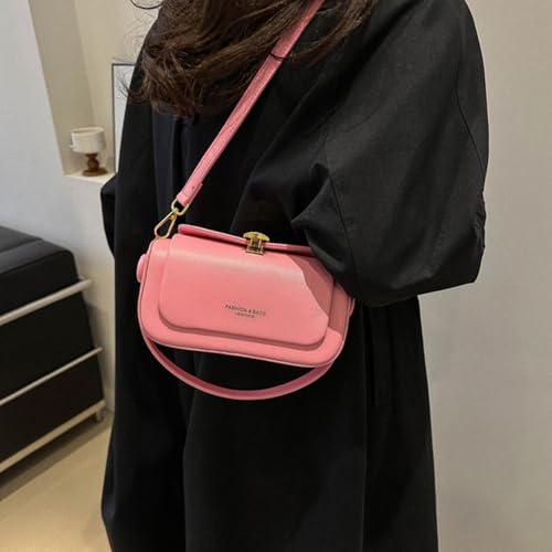 Fashionable Crossbody Bags for Women Elegant Korean Styles Box Bag Leather Handbag Trendy Ladies Shoulder Purse Satchel3