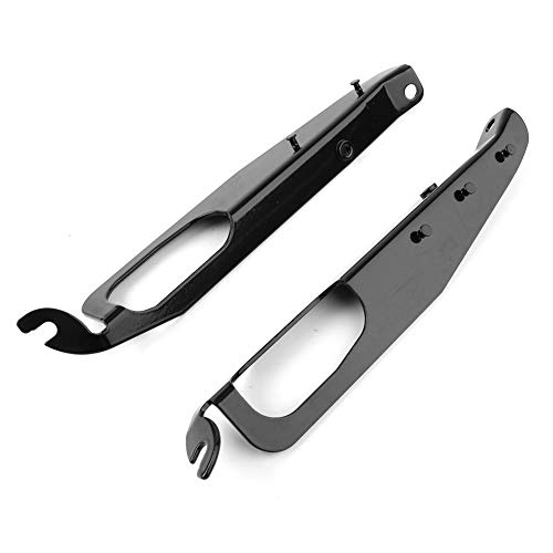 GZYF Motorcycle 2pcs Heavy Duty Inner Fairing Support Bracket Plated for Harley Davidson Electra Glide Classic 1996-2006 Street Glide 2006-2013, Black